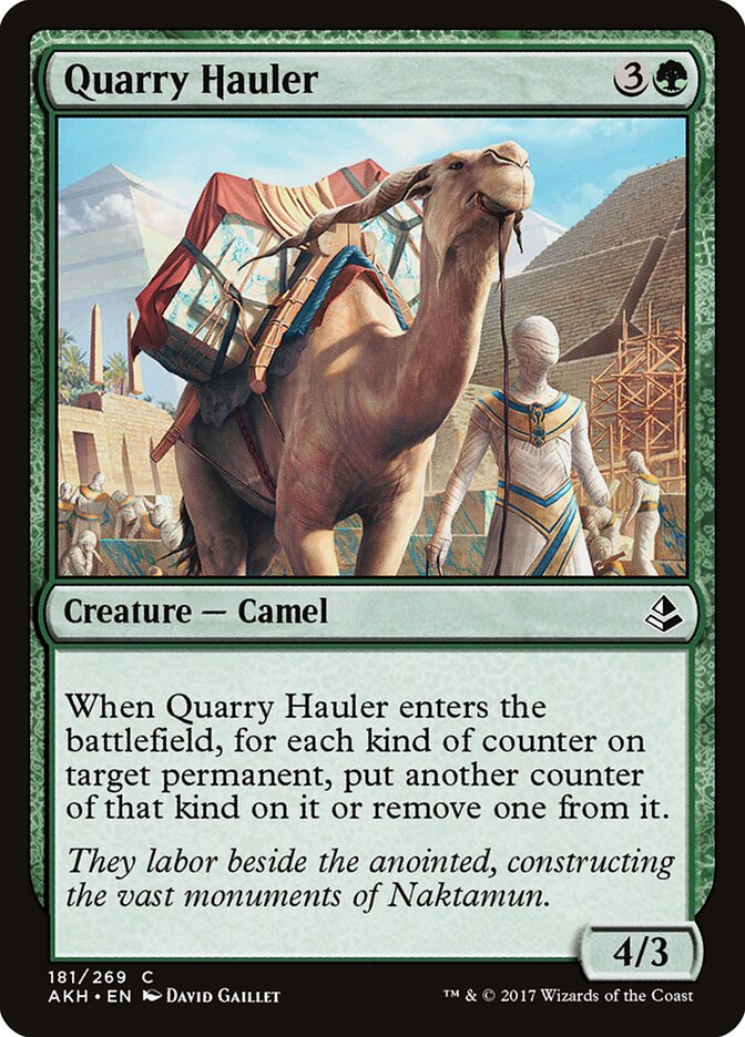 Carregador da Pedreira / Quarry Hauler - Magic: The Gathering - MoxLand