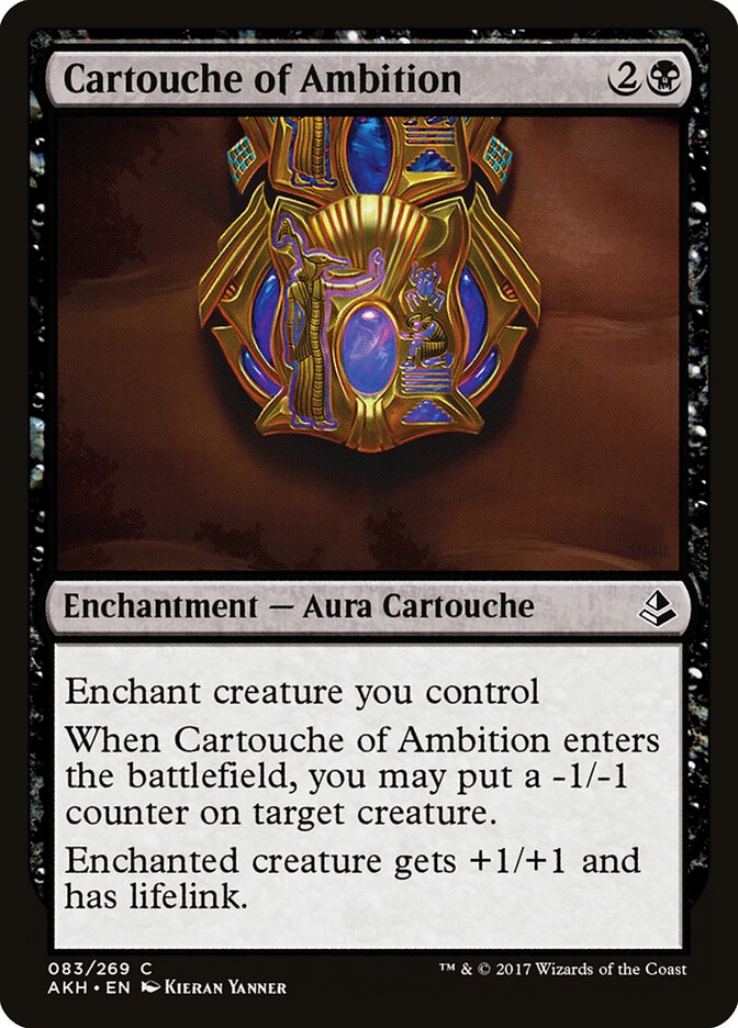 Cártula da Ambição / Cartouche of Ambition - Magic: The Gathering - MoxLand