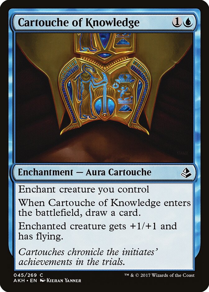 Cártula do Conhecimento / Cartouche of Knowledge - Magic: The Gathering - MoxLand