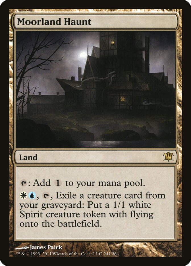 Casarão Assombrado do Pântano / Moorland Haunt - Magic: The Gathering - MoxLand