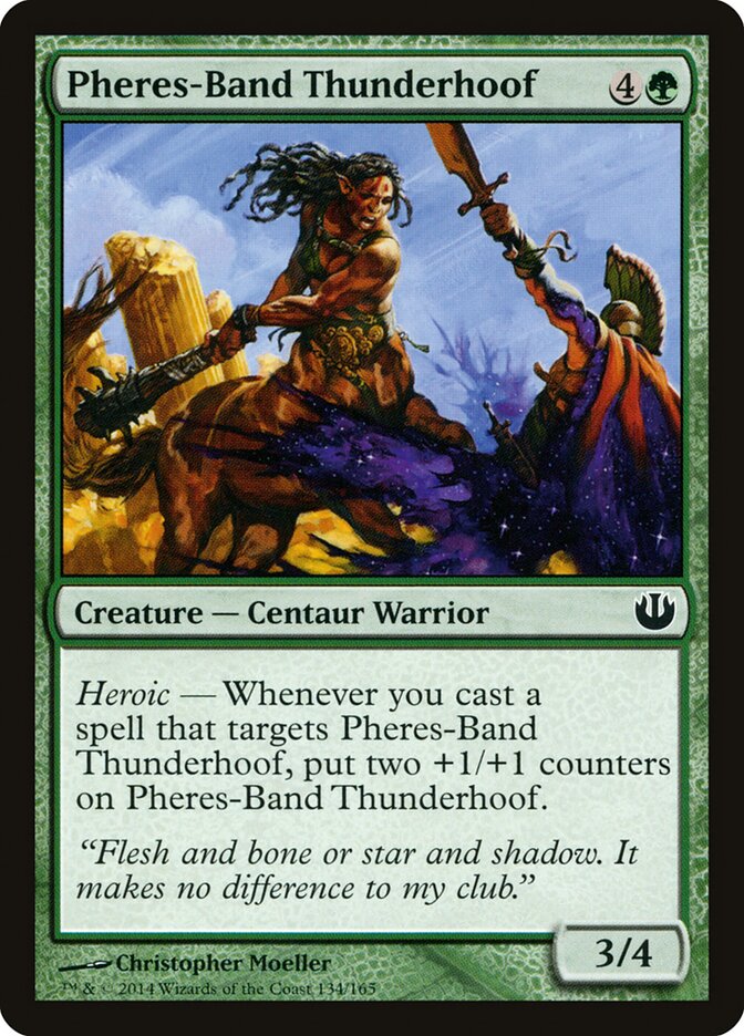 Casco-de-trovão do Bando Feres / Pheres-Band Thunderhoof - Magic: The Gathering - MoxLand