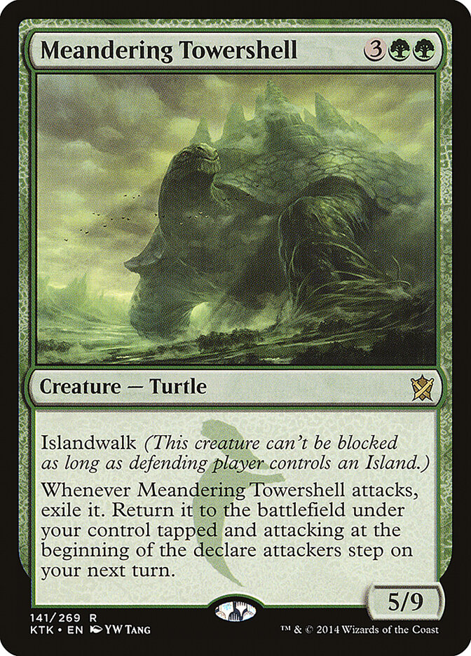 Casco-torre Vagueante / Meandering Towershell - Magic: The Gathering - MoxLand