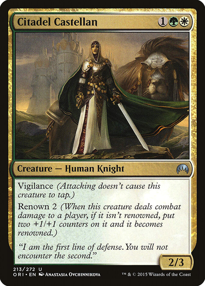 Castelã da Cidadela / Citadel Castellan - Magic: The Gathering - MoxLand