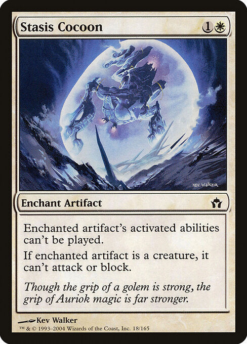 Casulo de Estase / Stasis Cocoon - Magic: The Gathering - MoxLand