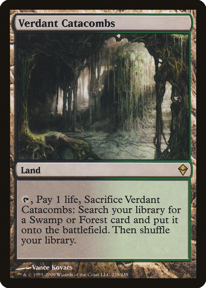 Catacumbas Verdejantes / Verdant Catacombs - Magic: The Gathering - MoxLand