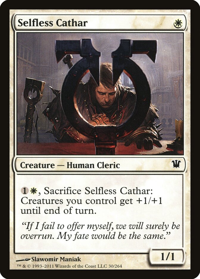Cátaro Altruísta / Selfless Cathar - Magic: The Gathering - MoxLand