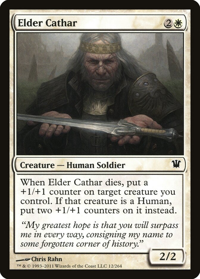 Cátaro Ancião / Elder Cathar - Magic: The Gathering - MoxLand