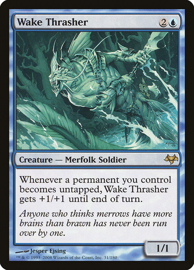 Cauda Borrascosa / Wake Thrasher - Magic: The Gathering - MoxLand