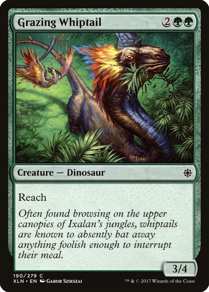 Cauda‑de‑chicote Mascador / Grazing Whiptail - Magic: The Gathering - MoxLand