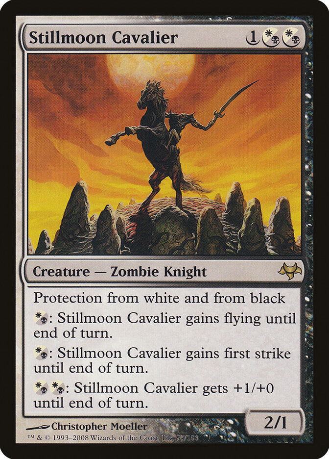 Cavaleiro da Lua Imóvel / Stillmoon Cavalier - Magic: The Gathering - MoxLand