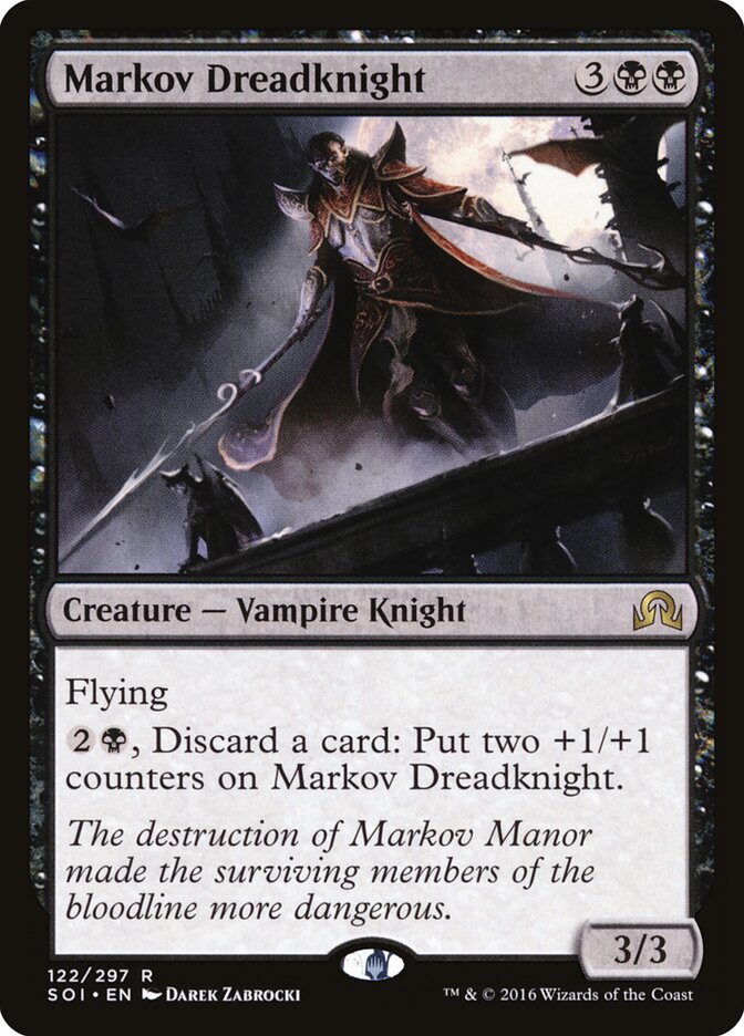 Cavaleiro do Pavor Markov / Markov Dreadknight - Magic: The Gathering - MoxLand
