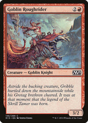 Cavaleiro Valente Goblin / Goblin Roughrider - Magic: The Gathering - MoxLand