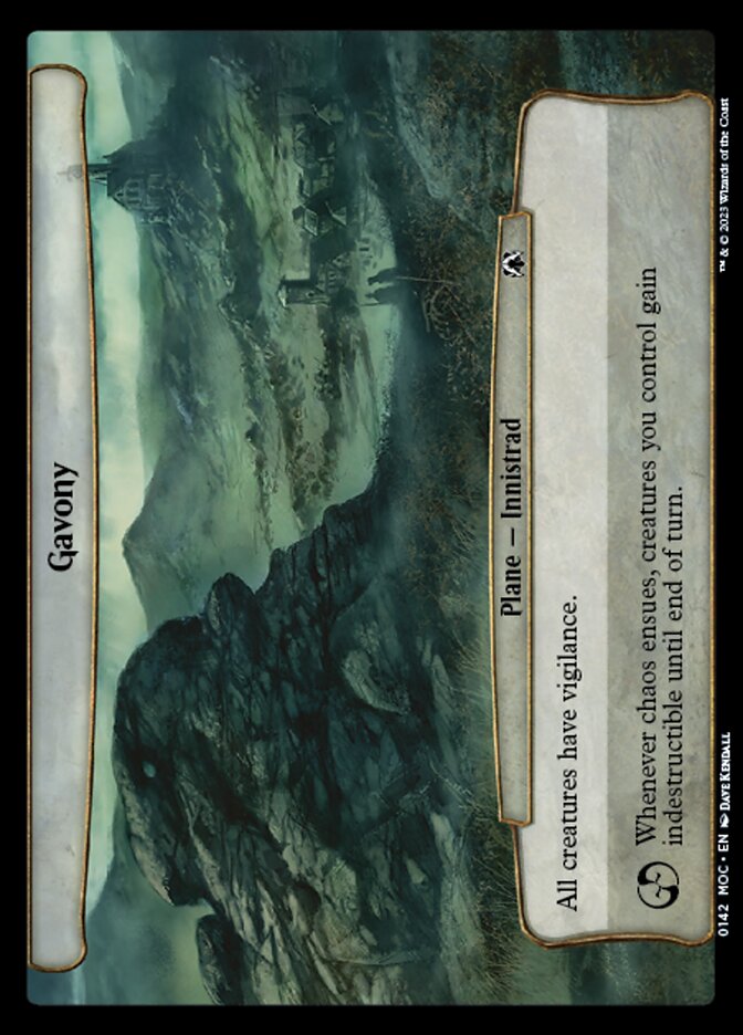 Gavony - Magic: The Gathering - MoxLand