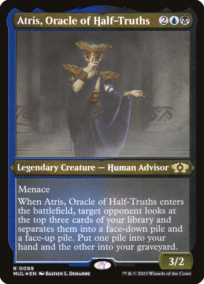 Átris, Oráculo de Meias-verdades / Atris, Oracle of Half-Truths - Magic: The Gathering - MoxLand