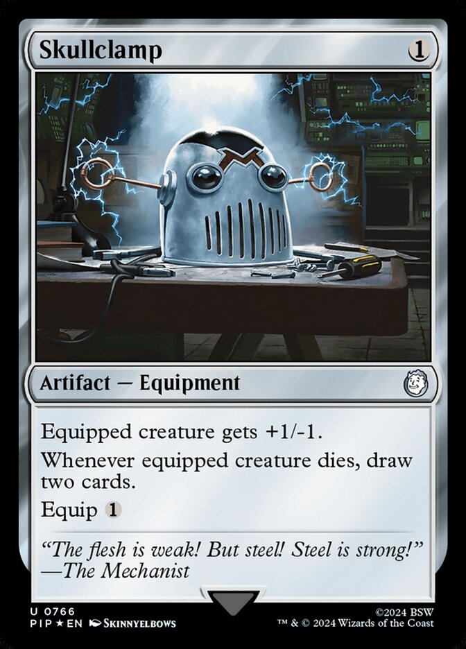 Pinça Craniana / Skullclamp - Magic: The Gathering - MoxLand