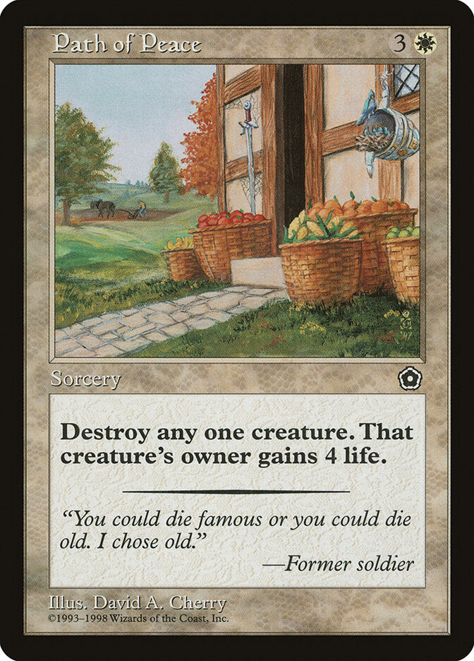 Caminho da Paz / Path of Peace - Magic: The Gathering - MoxLand
