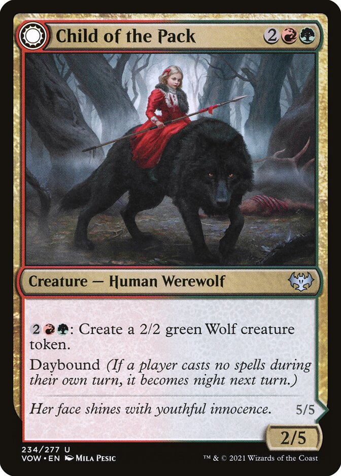 Filha da Alcateia / Child of the Pack - Magic: The Gathering - MoxLand