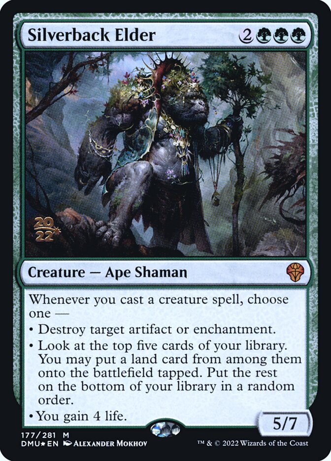 Ancião Dorso Prateado / Silverback Elder - Magic: The Gathering - MoxLand