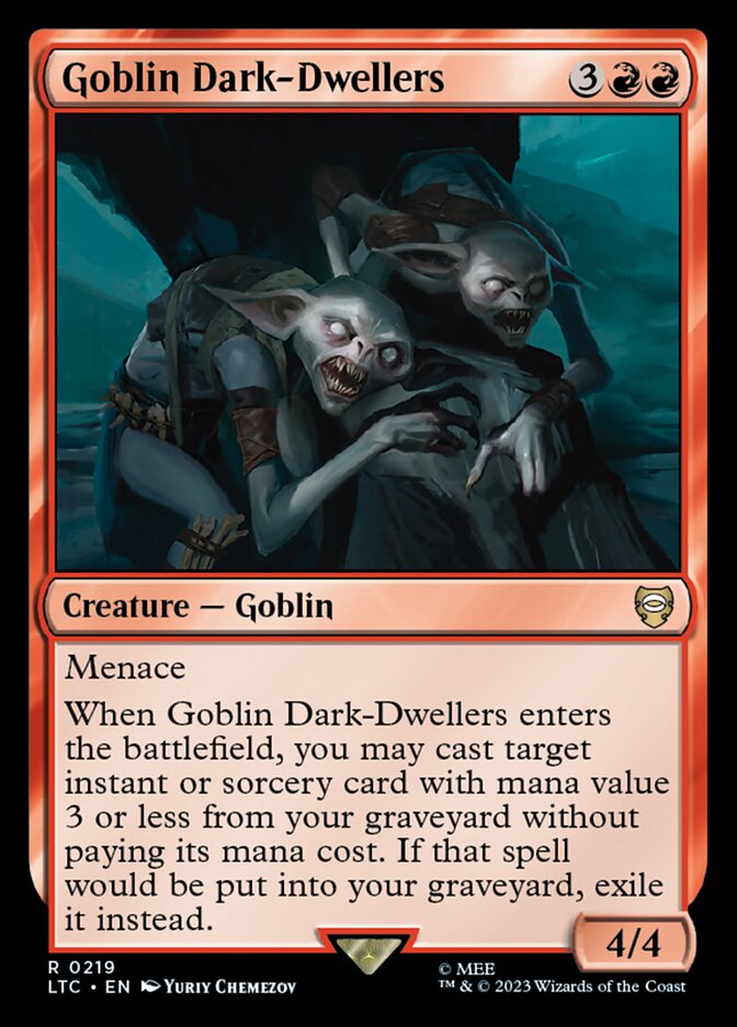 Umbrígeos Goblins / Goblin Dark-Dwellers - Magic: The Gathering - MoxLand