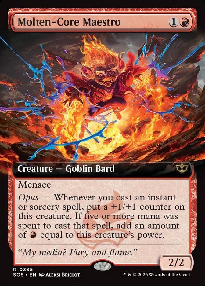 Molten-Core Maestro - Magic: The Gathering - MoxLand