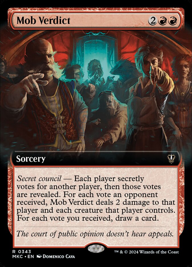 Mob Verdict - Magic: The Gathering - MoxLand