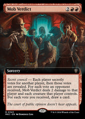 Mob Verdict - Magic: The Gathering - MoxLand