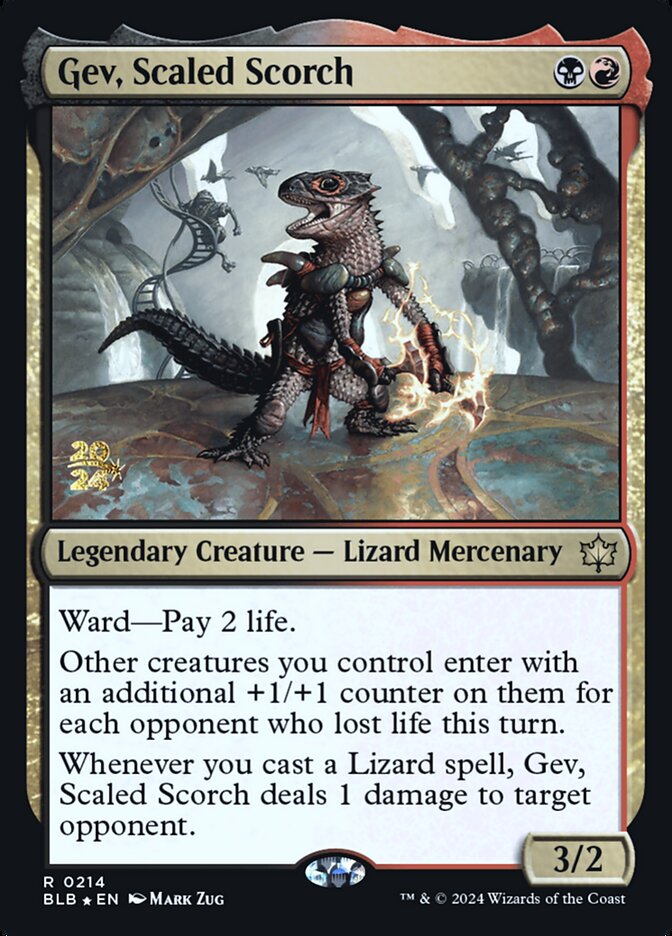 Gev, Scaled Scorch - Magic: The Gathering - MoxLand