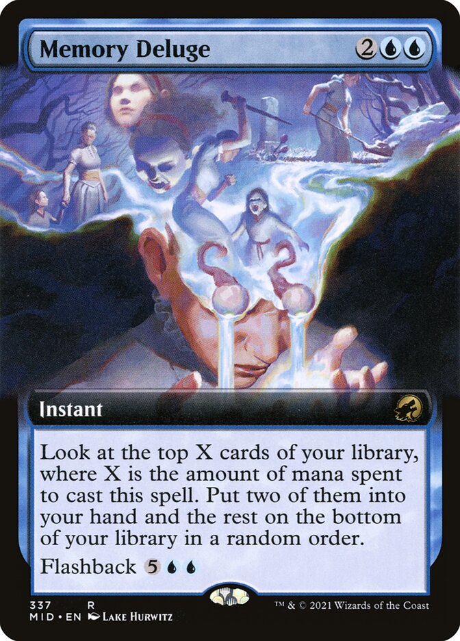 Dilúvio da Memória / Memory Deluge - Magic: The Gathering - MoxLand