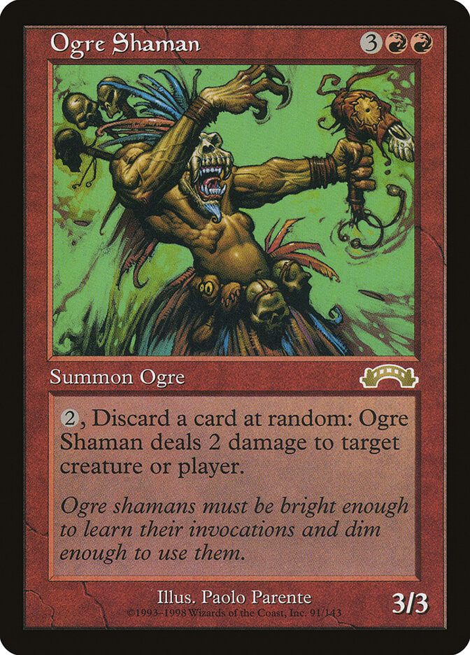 Xamã dos Ogres / Ogre Shaman - Magic: The Gathering - MoxLand