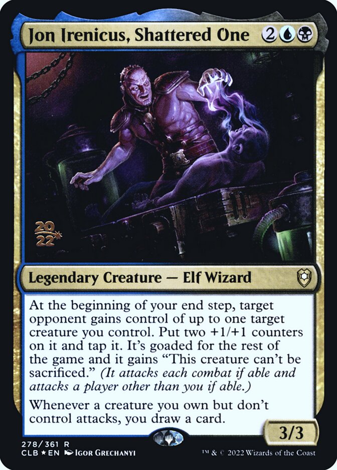 Jon Irenicus, O Despedaçado / Jon Irenicus, Shattered One - Magic: The Gathering - MoxLand