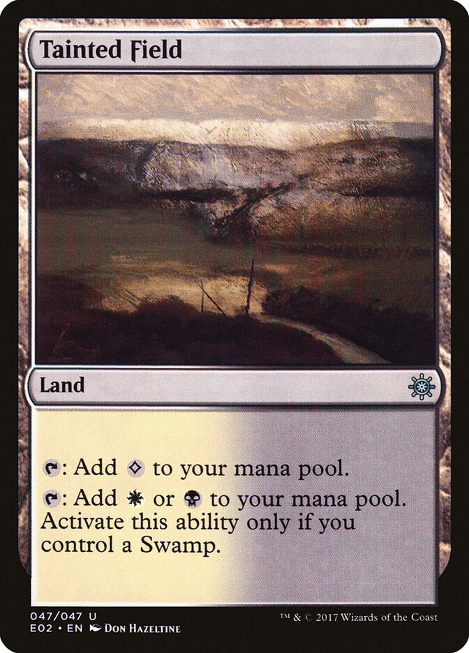 Campo Contaminado / Tainted Field - Magic: The Gathering - MoxLand