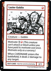 Lazier Goblin - Magic: The Gathering - MoxLand