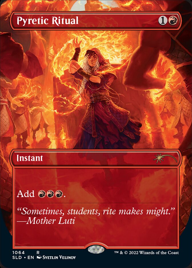 Ritual Pirético / Pyretic Ritual - Magic: The Gathering - MoxLand