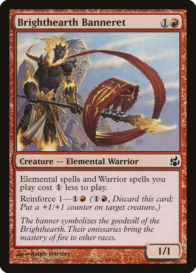 Alferes de Lareiluz / Brighthearth Banneret - Magic: The Gathering - MoxLand