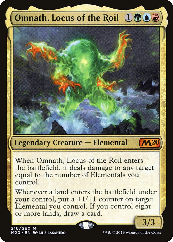 Omnath, Locus do Turbilhão / Omnath, Locus of the Roil - Magic: The Gathering - MoxLand