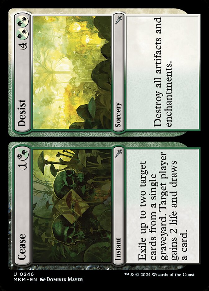 Cessar / Desistir / Cease / Desist - Magic: The Gathering - MoxLand