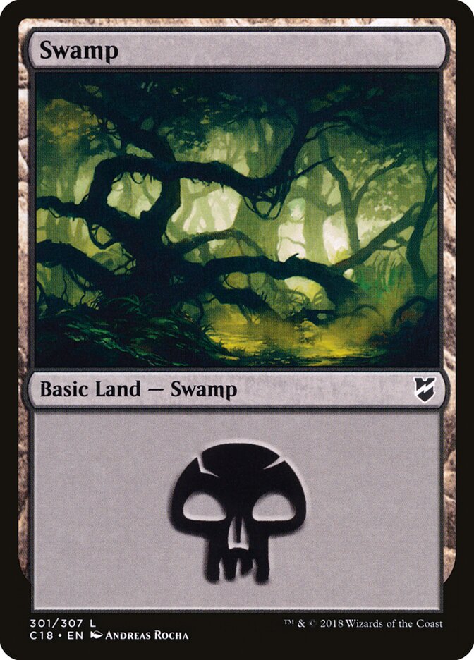 Pântano / Swamp - Magic: The Gathering - MoxLand
