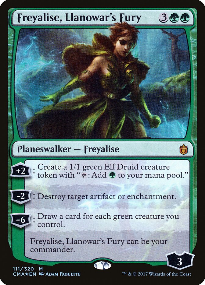 Freyalise, Llanowar's Fury - Magic: The Gathering - MoxLand