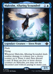 Malcolm, Canalha Fascinante / Malcolm, Alluring Scoundrel - Magic: The Gathering - MoxLand