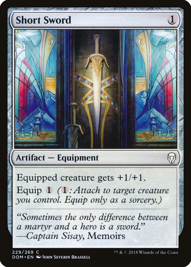 Espada Curta / Short Sword - Magic: The Gathering - MoxLand