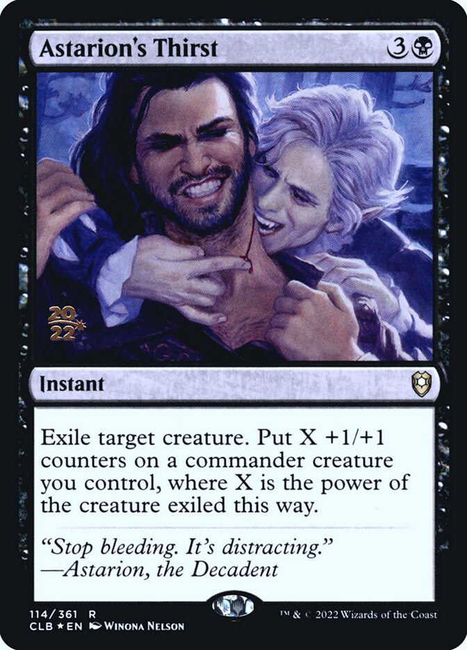 Sede de Astarion / Astarion's Thirst - Magic: The Gathering - MoxLand