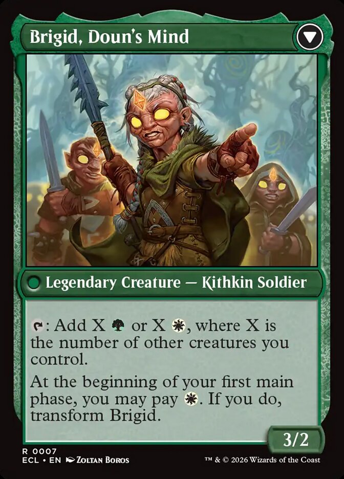Brigite, Coração de Clachan / Brigid, Clachan's Heart - Magic: The Gathering - MoxLand