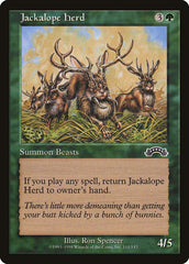 Rebanho de Lebrílopes / Jackalope Herd - Magic: The Gathering - MoxLand