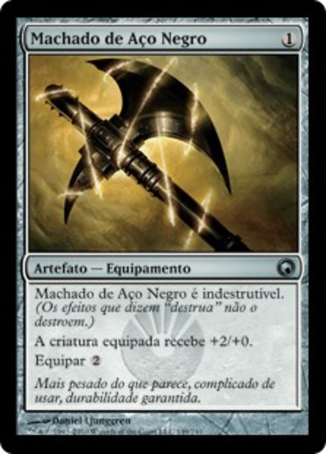 Machado de Aço Negro / Darksteel Axe - Magic: The Gathering - MoxLand