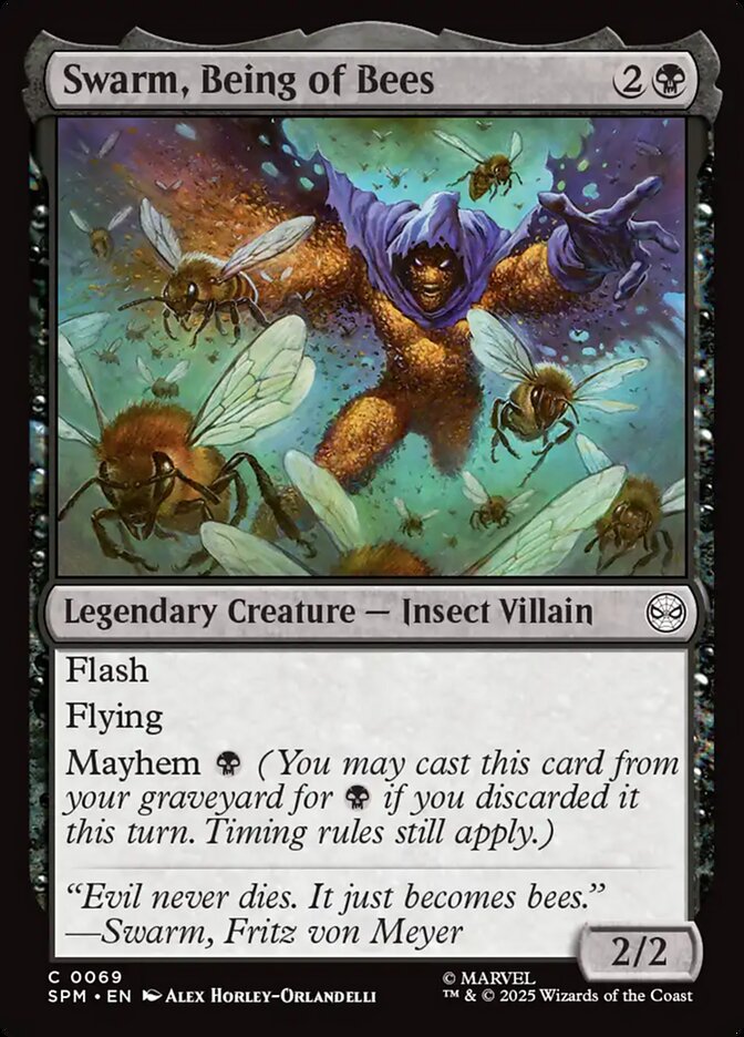Swarm, Being of Bees - Magic: The Gathering - MoxLand