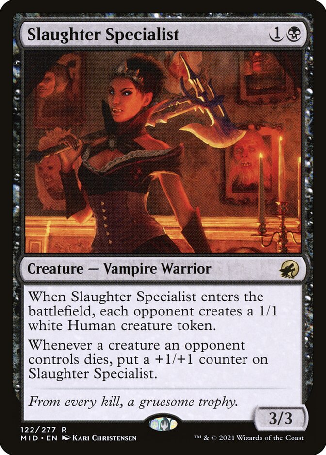 Especialista em Matança / Slaughter Specialist - Magic: The Gathering - MoxLand
