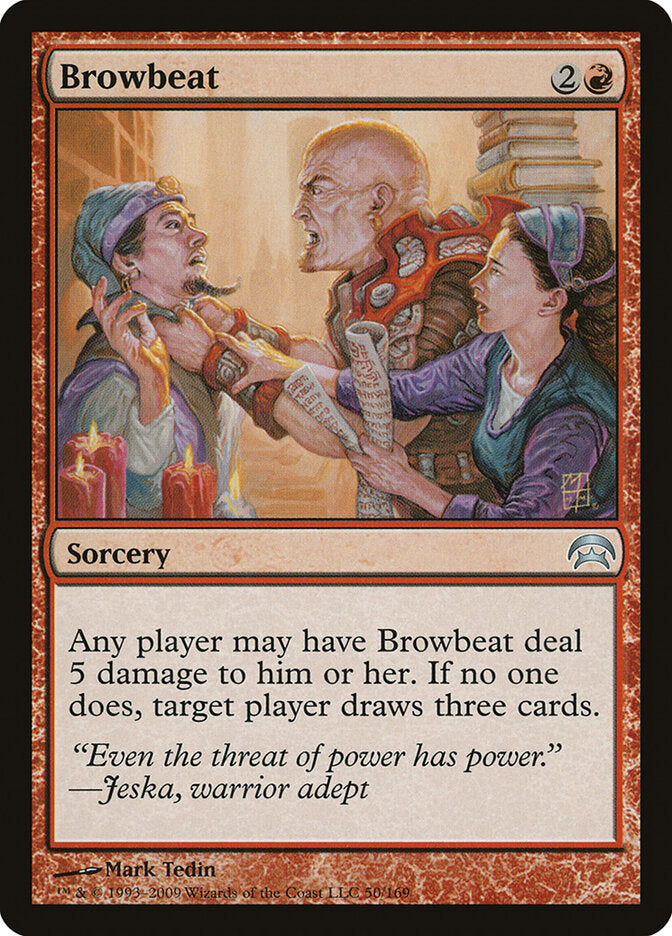 Intimidar / Browbeat - Magic: The Gathering - MoxLand
