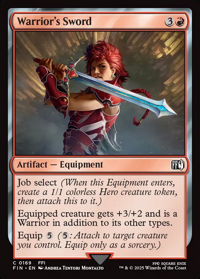 Espada da Guerreira / Warrior's Sword - Magic: The Gathering - MoxLand