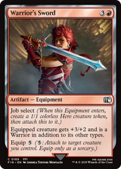 Espada da Guerreira / Warrior's Sword - Magic: The Gathering - MoxLand