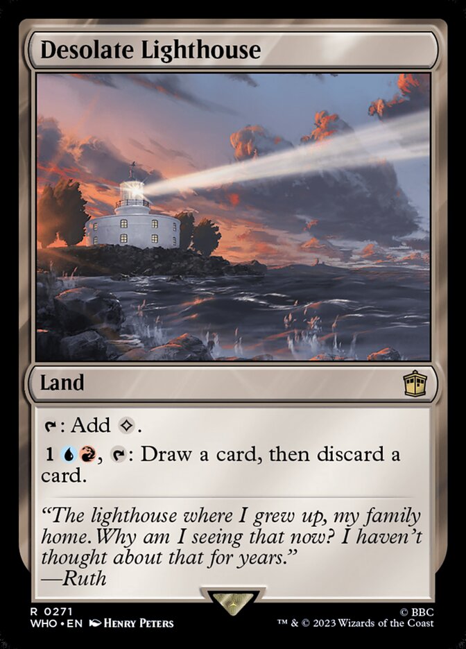 Farol Desolado / Desolate Lighthouse - Magic: The Gathering - MoxLand
